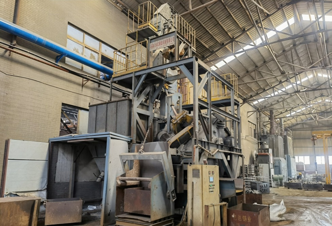 清砂，拋丸設備1